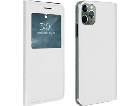 Funda iPhone 11 Pro Max AVIZAR FOLIO-SVIEW-WH-11PM Blanco