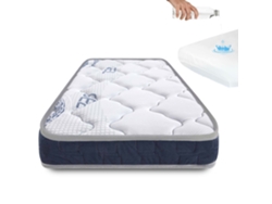 Colchon Cuna 120x60cm Viscoelastico, Transpirable De Doble Cara Con Protector Impermeable. Certificado Oeko-tex Y Certipur - Symphony