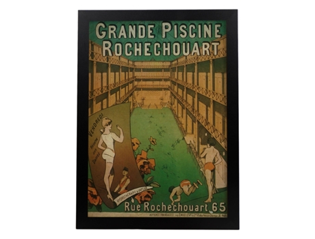 Poster NACNIC Vintage de Piscina