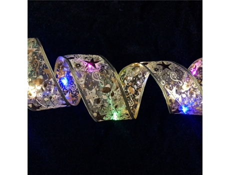 Adorno de Navidad Decoraciones Cinta Luz Led Metros Luces Sin Multicolor (5 m)