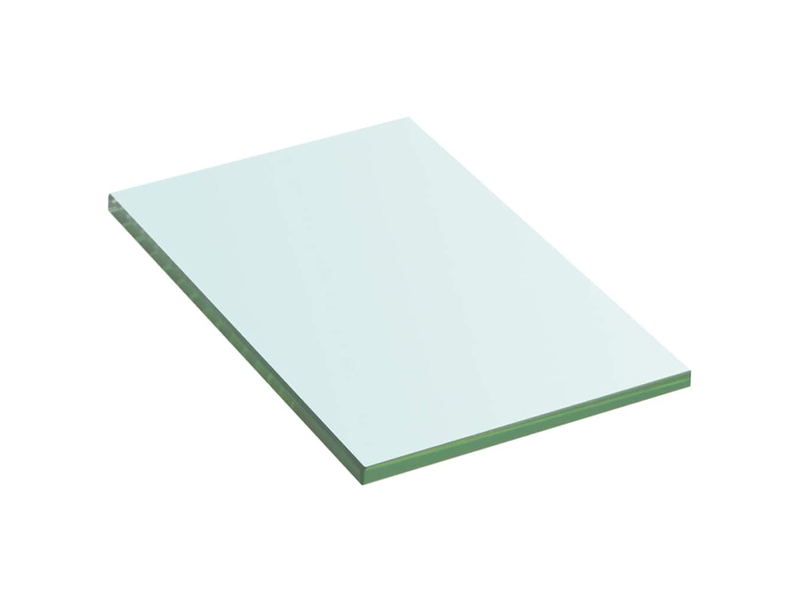 Estantería | Estantes 2 Uds Panel De Vidrio Transparente 20x12 Cm