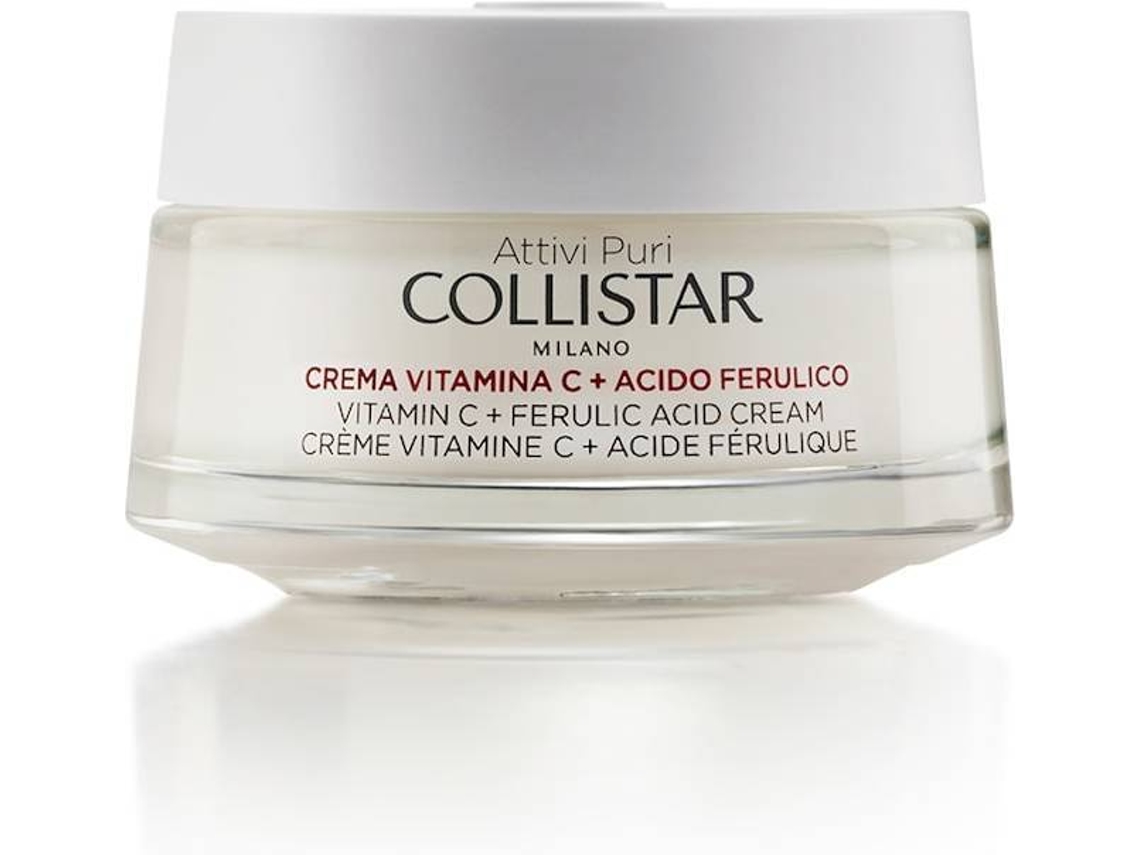 Crema Facial COLLISTAR Facial Care Pure Actives Vitamin C + Ferulic Acid Cream (50ml)