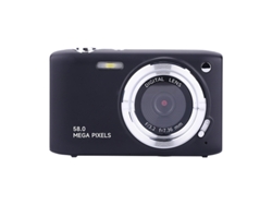 Cámara digital compacta Szsmart C600, 58 MP, HD, zoom 16x, 2,88 pulgadas, 32 g, color negro