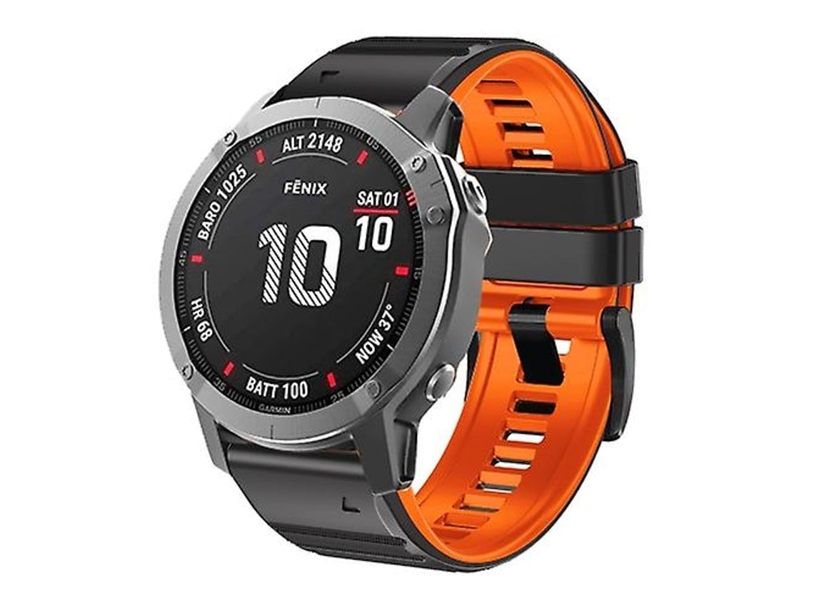 Correa Garmin Fenix Naranja Garmin Fenix Watch Strap Replacement