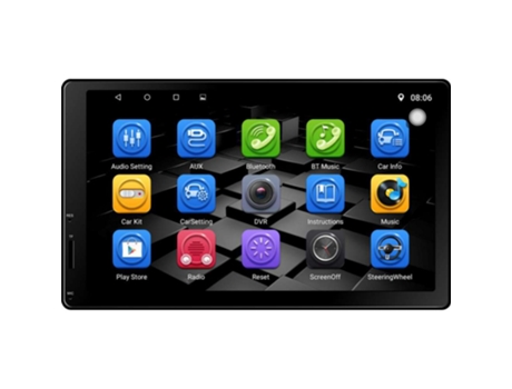 Radio coche SICUR 2 DIN con pantalla 7″ sistema Android RAM: 1G ROM: 16GB