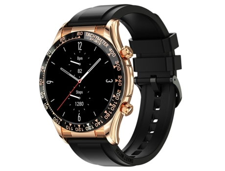 E18 Pro Smartwatch Fitness Tracker NFC Impermeable Bluetooth Llamadas Negro VEANXIN