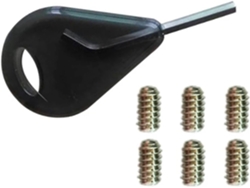 Vis Alerones En Pvc, Clé Avis Alerones, Accessoire De Surf Fcs, Kit De Recambio Surf, Accessoires