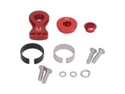 Brazo De Servo Ajustable De Aleación De Aluminio 25t Para Coches Rc A Escala 1/10, 29,5 Mm De Longitud, Rojo.