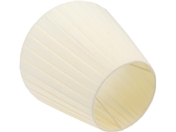 Lámpara De Pie Plisada Hecha A Mano, Decoración De Tela Beige Para Lámpara, Accesorio Diy De 10 Pulgadas, Creativa Y