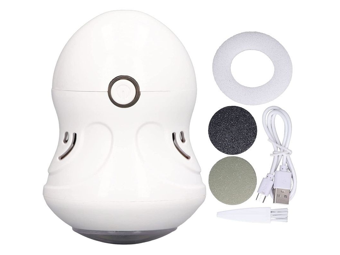 Kit de herramientas para pedicura 2026, removedor de callos eléctrico inalámbrico recargable portátil para pies.