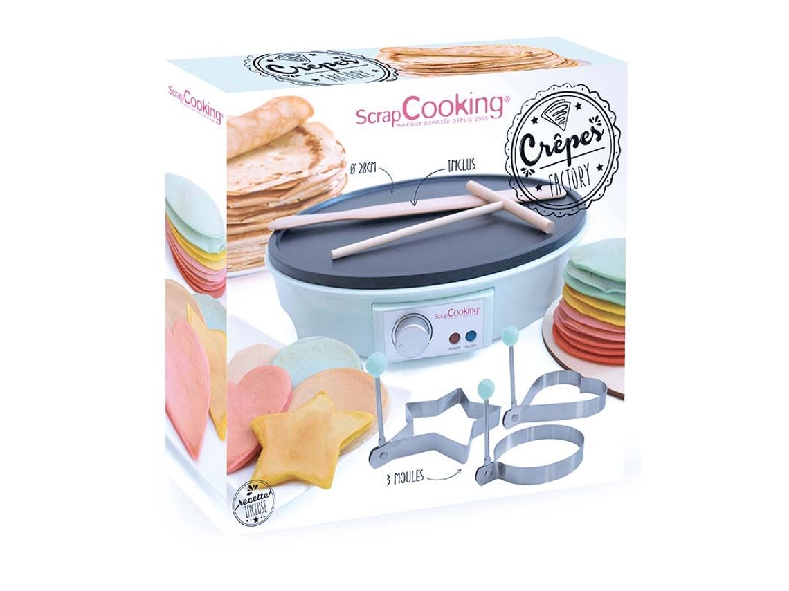 Crepera SCRAPCOOKING Crêpes Factory
