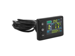 2026-pantalla Led Para Bicicleta Eléctrica Con Luz Ajustable Abs Impermeable Conector Sm Accesorio De Conversión