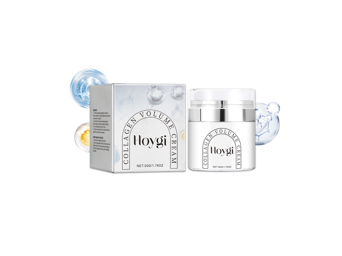 Crema de colágeno para rellenar e hidratar.
