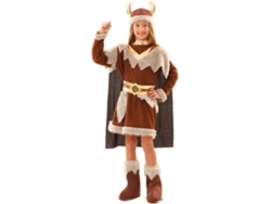 Disfraz de Niña DISFRAZZES Vikingo Infantil (Talla: 7 a 9 años)