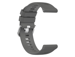 Correa de relógio de Silicona Gris oscuro 22 mm Garmin Forerunner 265 / 265 Music / 255 / 255 Music / Venu 2 / Vivoactive 4 INF