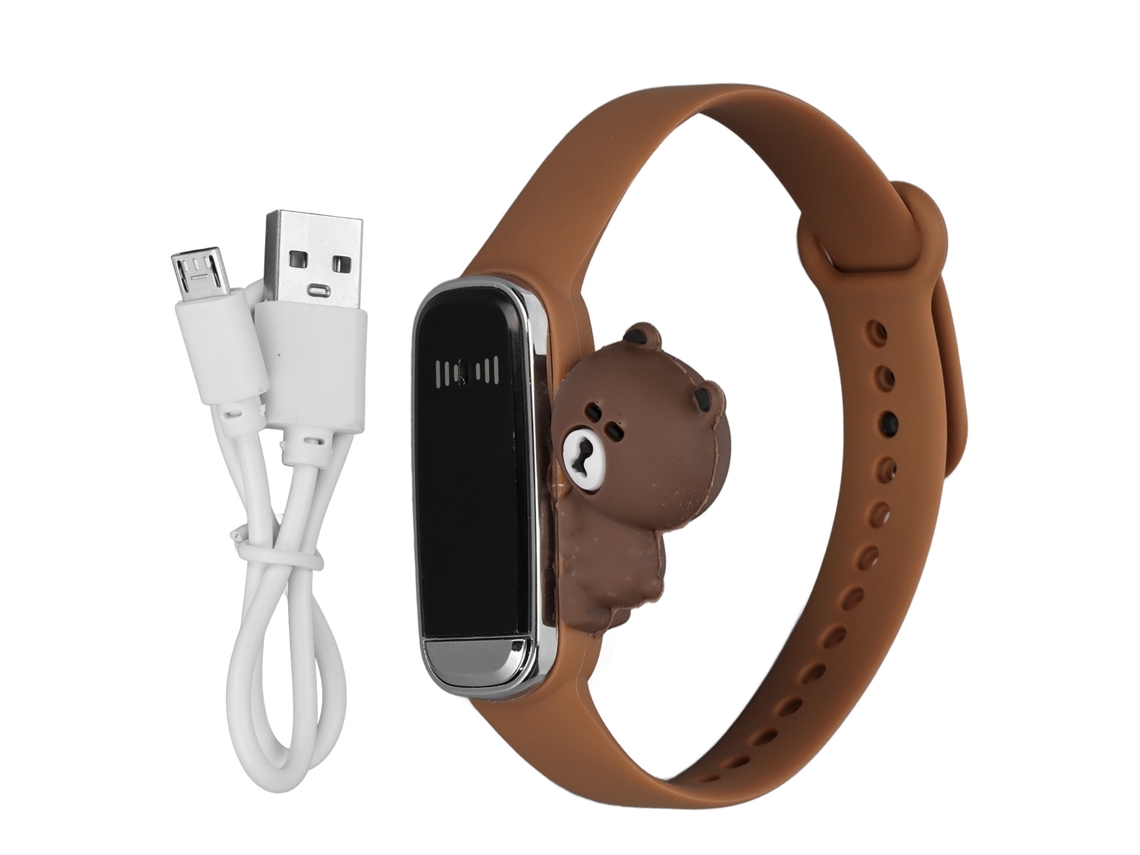Reloj Repelente De Mosquitos Led Ultrasónico Con Pantalla Digital, Pulsera Portátil Para Niños, Viajes Y Pesca.