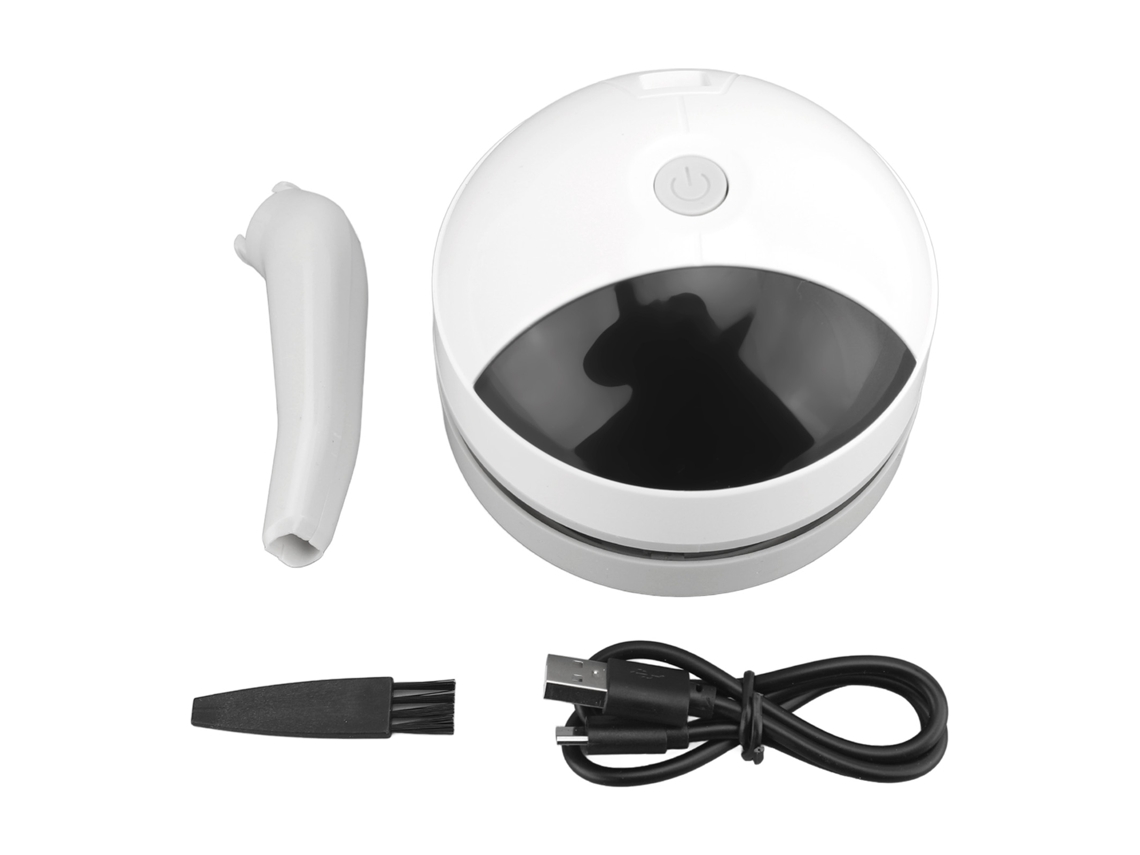 Aspiradora De Escritorio Portátil Recargable Por Usb Con Boquilla Extraíble Para Limpiar Teclados Y Escritorios.