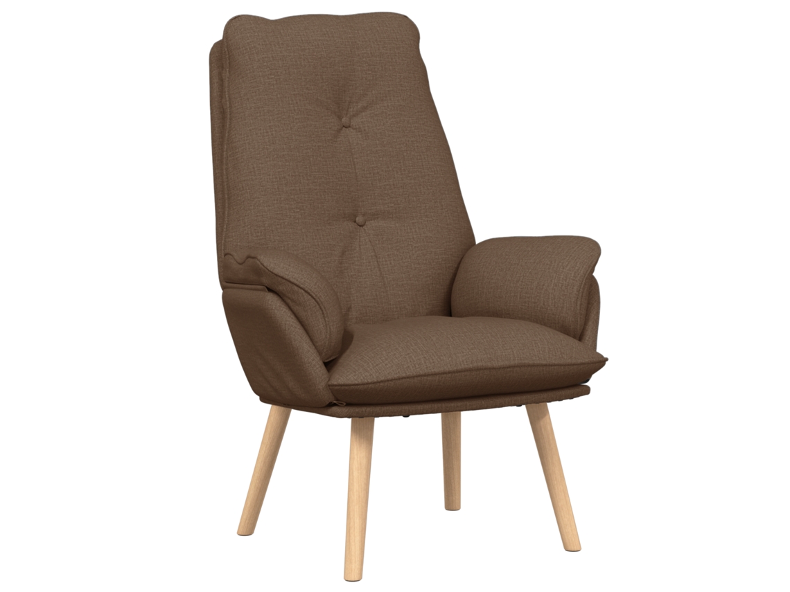 Sillón Relax De Tela Marrón Vidaxl Marrón Tela