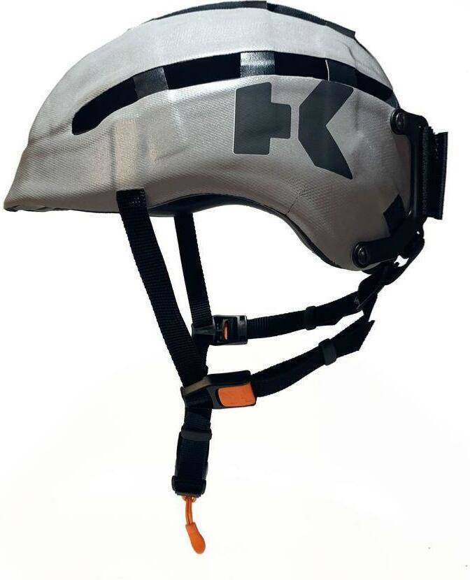 Casco de bicicleta reflectante HEDKAYSE (Talla: TU - Gris, Negro)