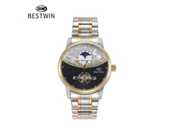 Reloj Mecánico Esqueleto Para Hombre (negro)