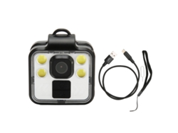 Cámara Corporal Portátil E Impermeable Hd 1080p Con Led Ajustable Para Coche, Oficina, Hogar Y Deportes.