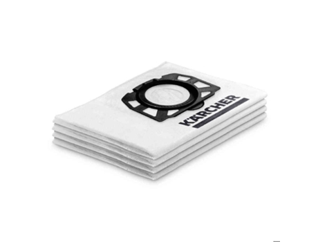 Pack de 4 bolsas de filtro Karcher WD 3xxx y MV 3