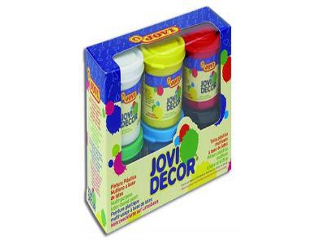 Estuche 6 Botes Jovidecor 55Ml Colores Surtidos