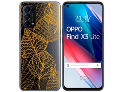Carcasa Oppo Find X3 Lite TUMUNDOSMARTPHONE Dibujos Transparente