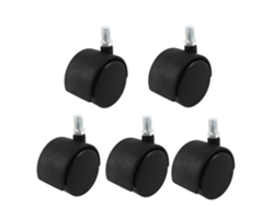 Ruedas Nailon 10 X 15 Mm 333b Giratorias 5 Unidad Para Muebles