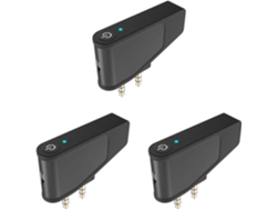 Juego De 3 Adaptadores Bluetooth 5.3 A2dp Para Avión, Compatibles Con Auriculares Con Cable Aonic (40/50 W De Potencia Al Encender).