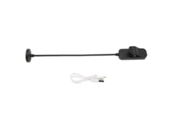 Bj-luz De Lectura Portátil De Led Com Clip 3 Temperaturas De Cor Reguláveis Usb Recarregável Para Ler Na Cama Preto
