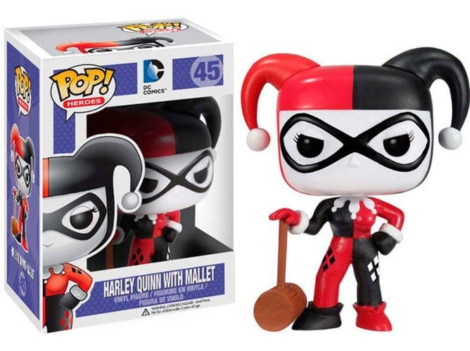 Figura FUNKO Pop! Harley Quinn Mazo DC Comics