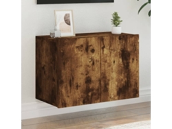 Mueble Para Tv | Armario Para Tv | Gabinete De Tv De Pared Roble Ahumado 60x30x41 Cm