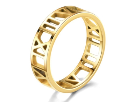Joyas De Acero Inoxidable - 6Mm Oro - No. 9 Joyas De Acero Inoxidable - 6Mm Oro - No. 9 JEIIBRZUI