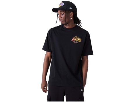 Camiseta Nba Neon Fade Tee Loslak Blktrp NEW ERA L