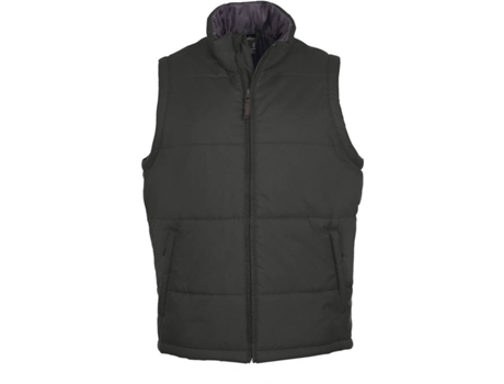Chaleco SOL'S Warm Poliéster Unisex (5XL - Gris)