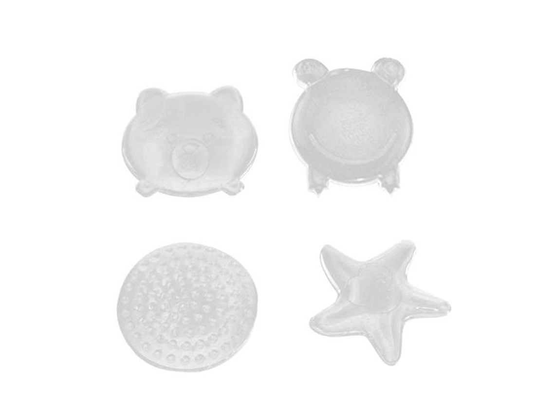 Protector De Pared De 4 Piezas Para Manijas De Puertas, Escudo Transparente Con Adhesivo De Doble Cara