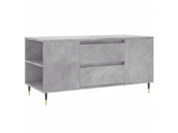 Mesa de centro elaborada con derivados de madera gris cemento EXCLUSIVA MAISON