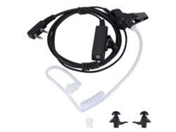 Auriculares de radio con transmisión de audio y control PTT
