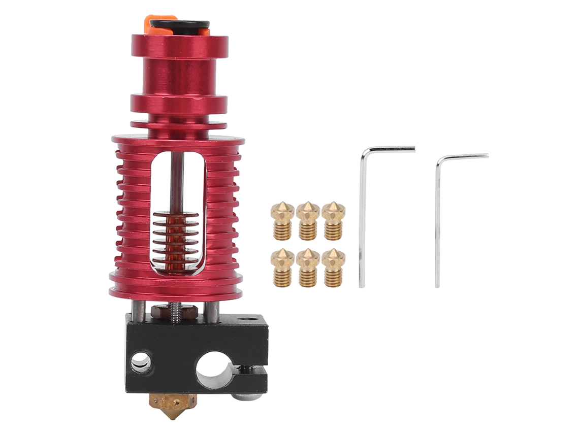 Extrusor Hotend de metal de 1,75/0,4 mm para impresora 3D, accesorios, herramientas y hardware