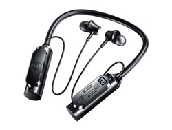 Auriculares Inalámbricos Interruptor Pausa Cuello Conexión Dispositivo YIZHOOD Bluetooth Negro