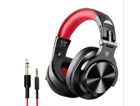 Auriculares Bluetooth ONEODIO A70 Rojos Tws para Iphone y Android