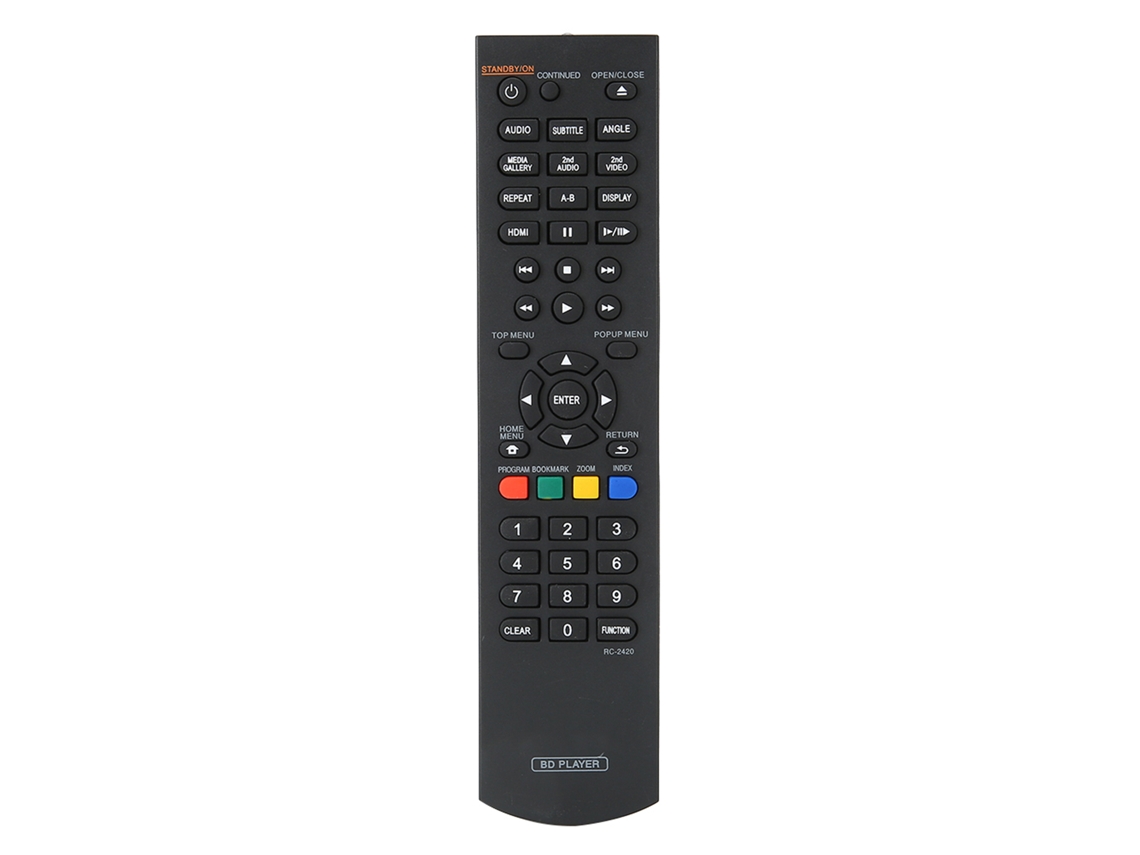 Control remoto para reproductor de discos Blu-ray, reemplazo de controlador inteligente