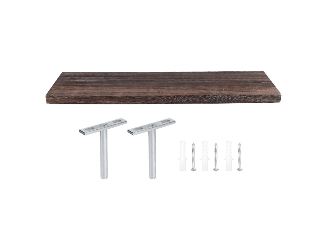 Estante Flotante Retro, Organizador de Pared, Decoración del Hogar, 50x14x2 cm NEVEANCE
