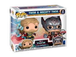 Figuras Pop Pack 2 Marvel Thor Love And Thunder Thor Mighty Thor Exclusivo B.active