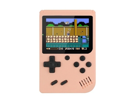 Consola de Juegos Portátil Retro 500 Juegos-Rosa