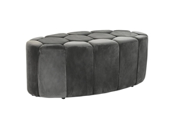 Descalzadora Poliester Mdf Gris 125x53x46,5cm