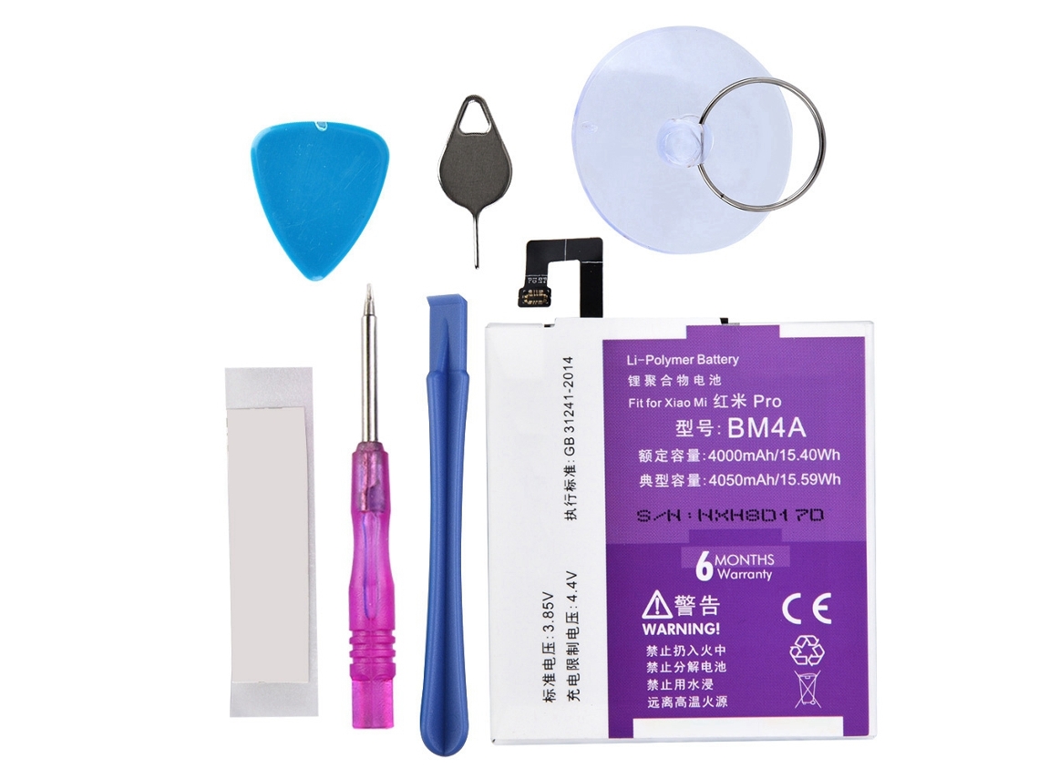Batería Nohon Para Redmi Pro, 4050 Mah, Batería De Gran Capacidad, Versión Mejorada.