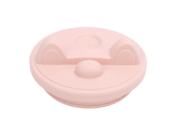 Tapa de silicona a prueba de fugas para vaso rosa de 40 onzas.