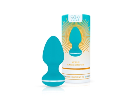 Tapón anal vibrador Blanca CALA AZUL